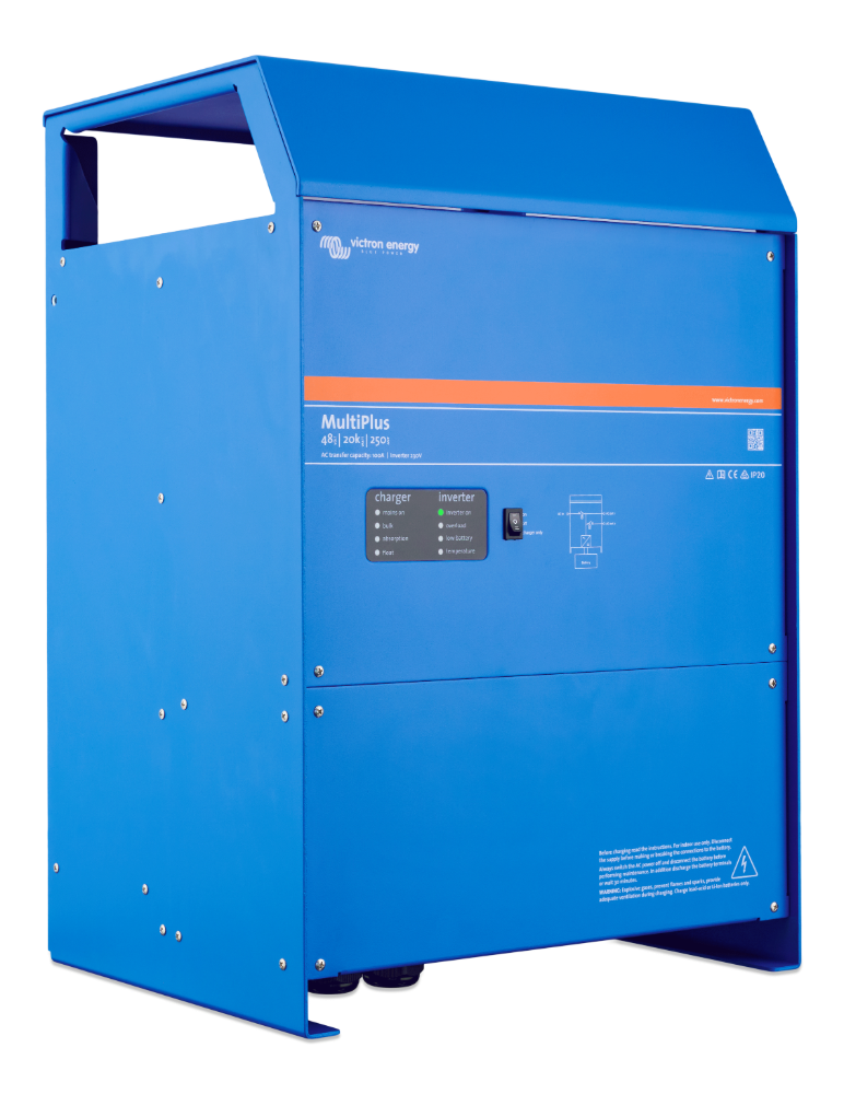 Victron MultiPlus 48/20k/250 inverter, right angle